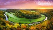 Symonds Yat Rock overlooking the River Wye in Herefordshire, England (© Ahmad Alsharhan/Alamy) Bing Everyday Wallpaper 2016-11-02