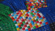 Bottle caps in a sculpture by Kerrie Argent at Cottesloe, Western Australia (© domonabike/Alamy) Bing Everyday Wallpaper 2016-11-13
