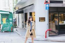 韩国美女时尚秋装街拍