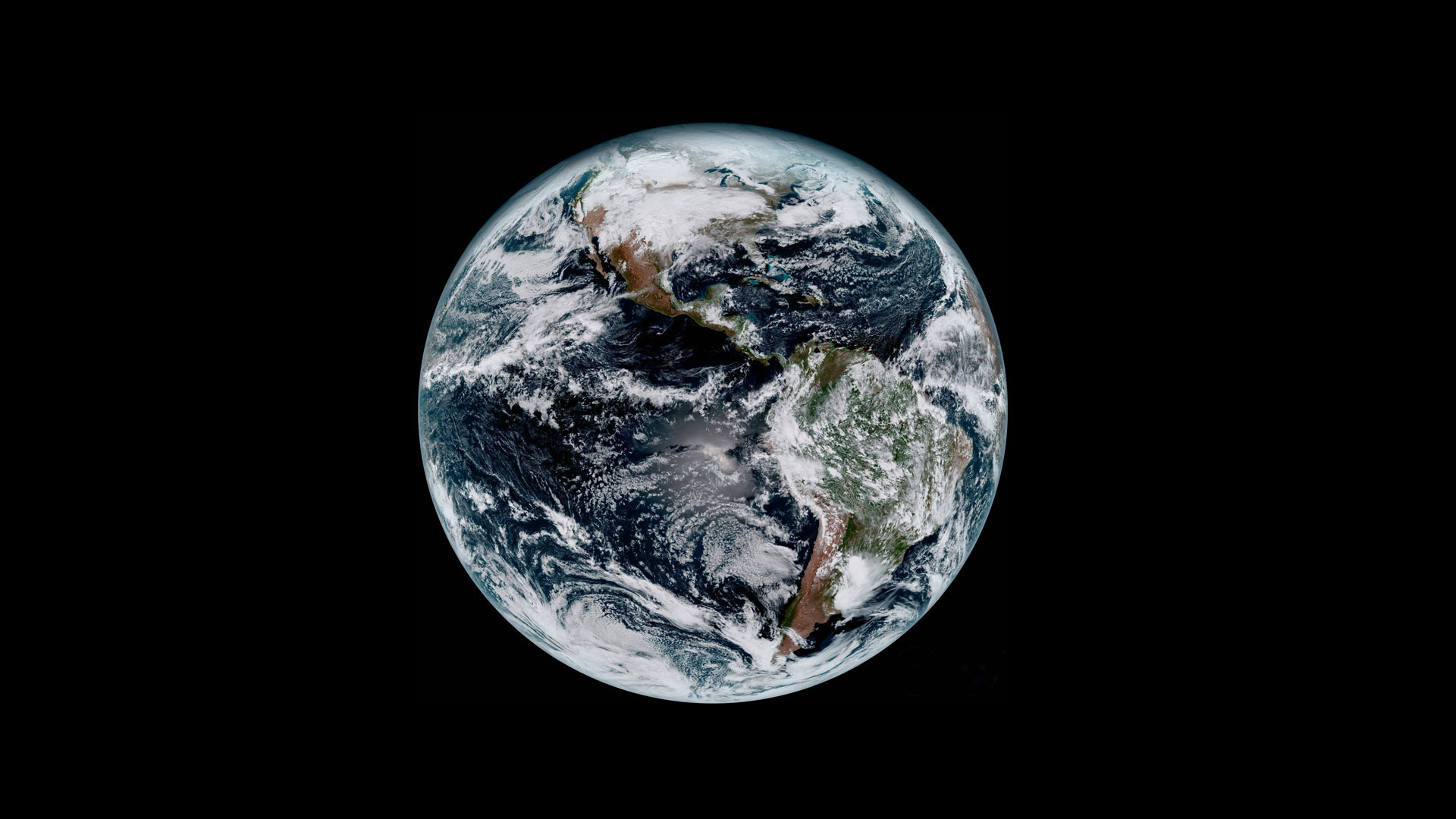 从太空中拍摄到的地球 (© NOAA) Bing Everyday Wallpaper 2017-04-22, boBkxm [Bing Everyday Wall Paper 2017-04-22] url = http://www.bing.com/az/hprichbg/rb/ZoomOut_ZH-CN4471982075_1920x1080.jpg