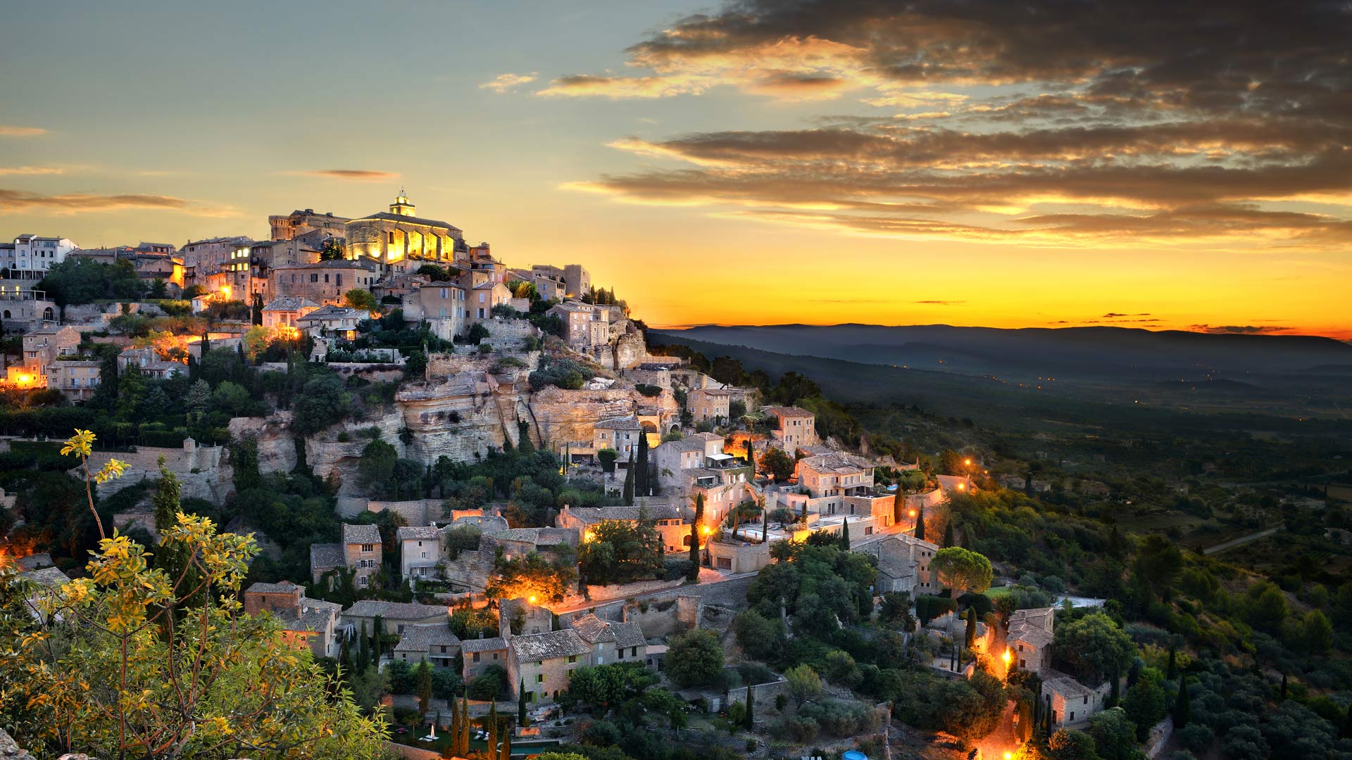 Gordes, France (© Therry/Getty Images) Bing Everyday Wallpaper 2017-07-10, pVLFqj [Bing Everyday Wall Paper 2017-07-10] url = http://www.bing.com/az/hprichbg/rb/GordesSunset_ROW12942314683_1920x1080.jpg