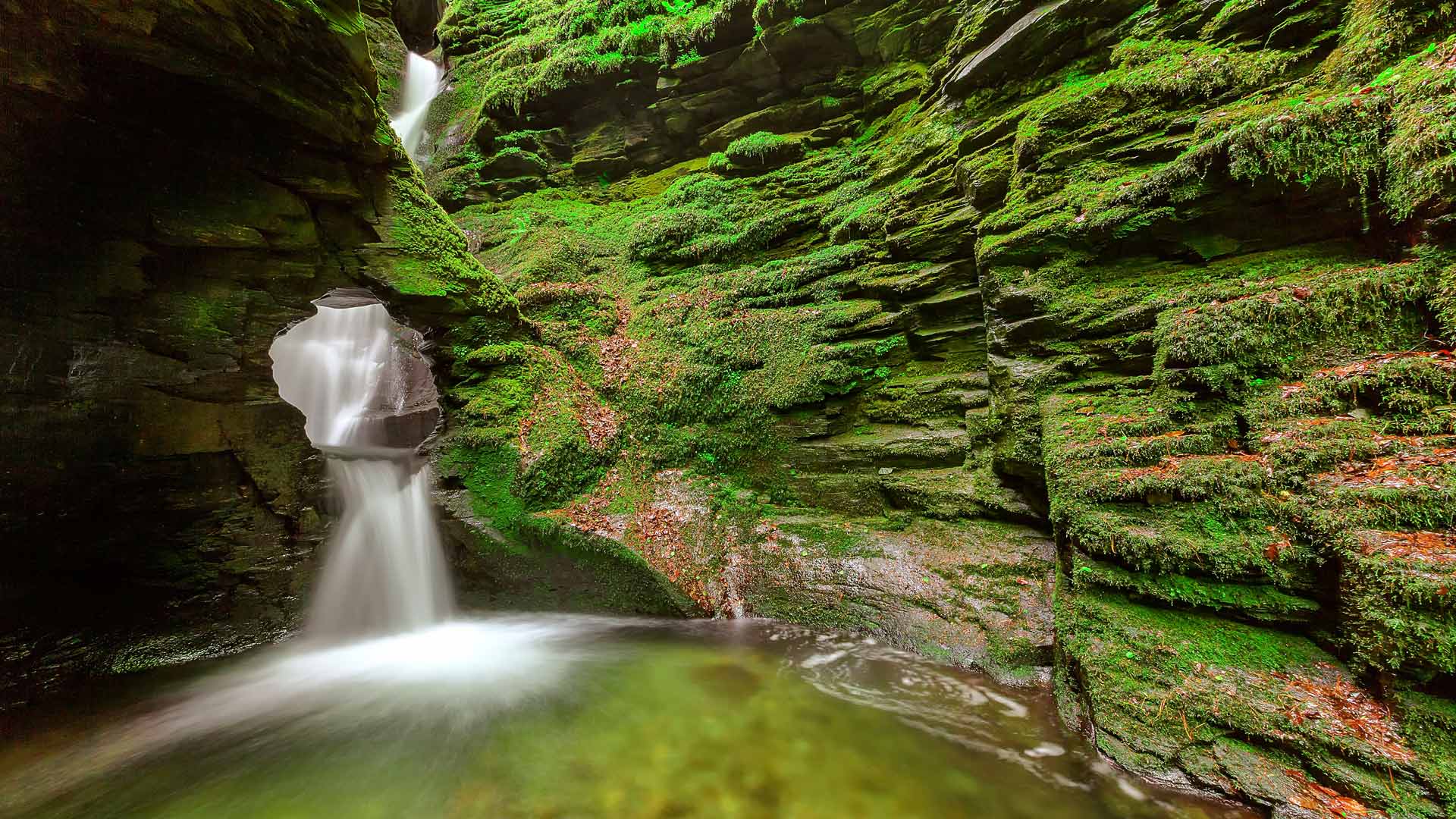 A waterfall at St Nectan's Glen near Tintagel, Cornwall (© YAY Media AS/Alamy) Bing Everyday Wallpaper 2017-07-28, rWx1NN [Bing Everyday Wall Paper 2017-07-28] url = http://www.bing.com/az/hprichbg/rb/StNectansGlen_EN-GB14283146987_1920x1080.jpg