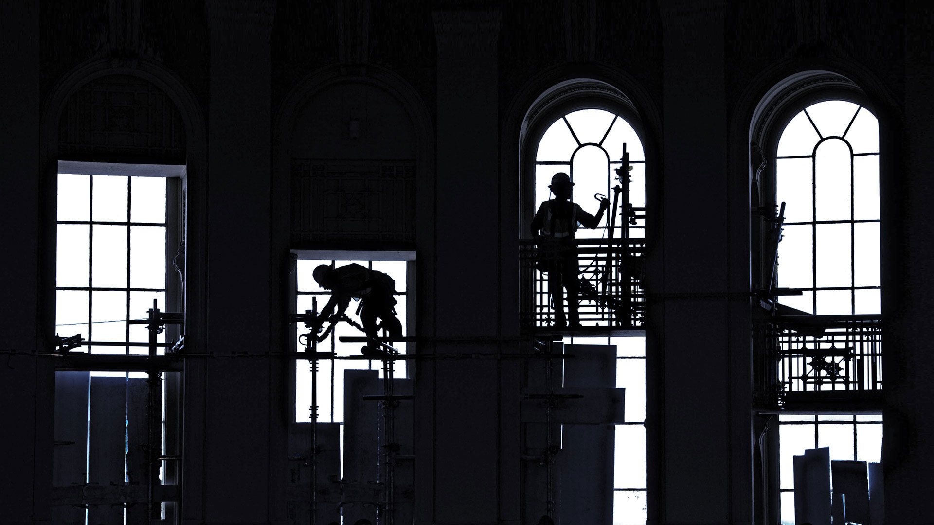 Workers restoring the rotunda of the US Capitol in Washington, DC (© AOC Photo/Alamy) Bing Everyday Wallpaper 2017-09-05, swtlsw [Bing Everyday Wall Paper 2017-09-05] url = http://www.bing.com/az/hprichbg/rb/DomeRestore_EN-US11335730910_1920x1080.jpg