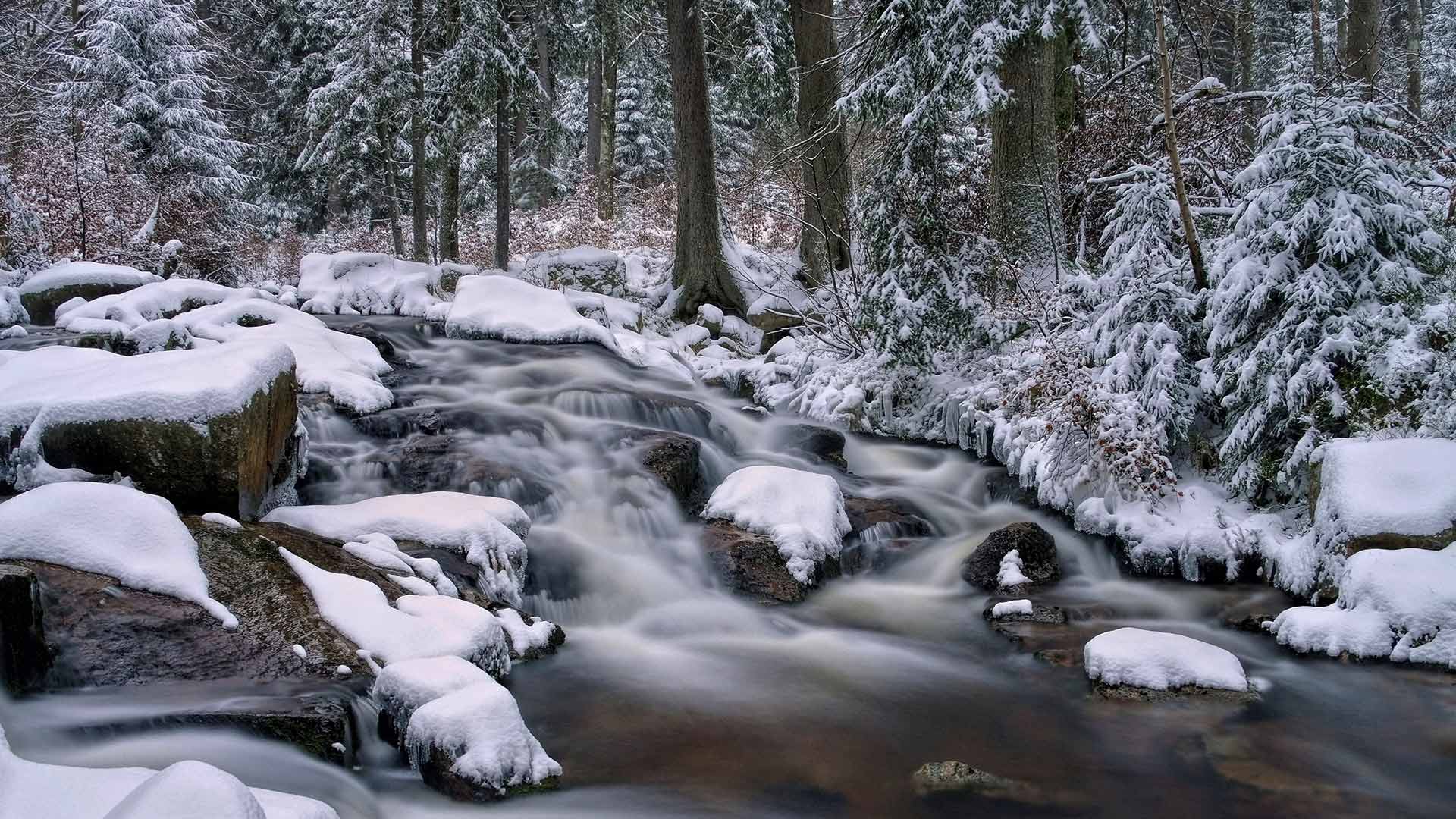 Der Untere Bodewasserfall bei Braunlage im Harz, Niedersachsen, Deutschland (© LianeM/Shutterstock) Bing Everyday Wallpaper 2018-01-22, QMIMIr [Bing Everyday Wall Paper 2018-01-22] url = http://www.bing.com/az/hprichbg/rb/BodeFluss_DE-DE11364647446_1920x1080.jpg