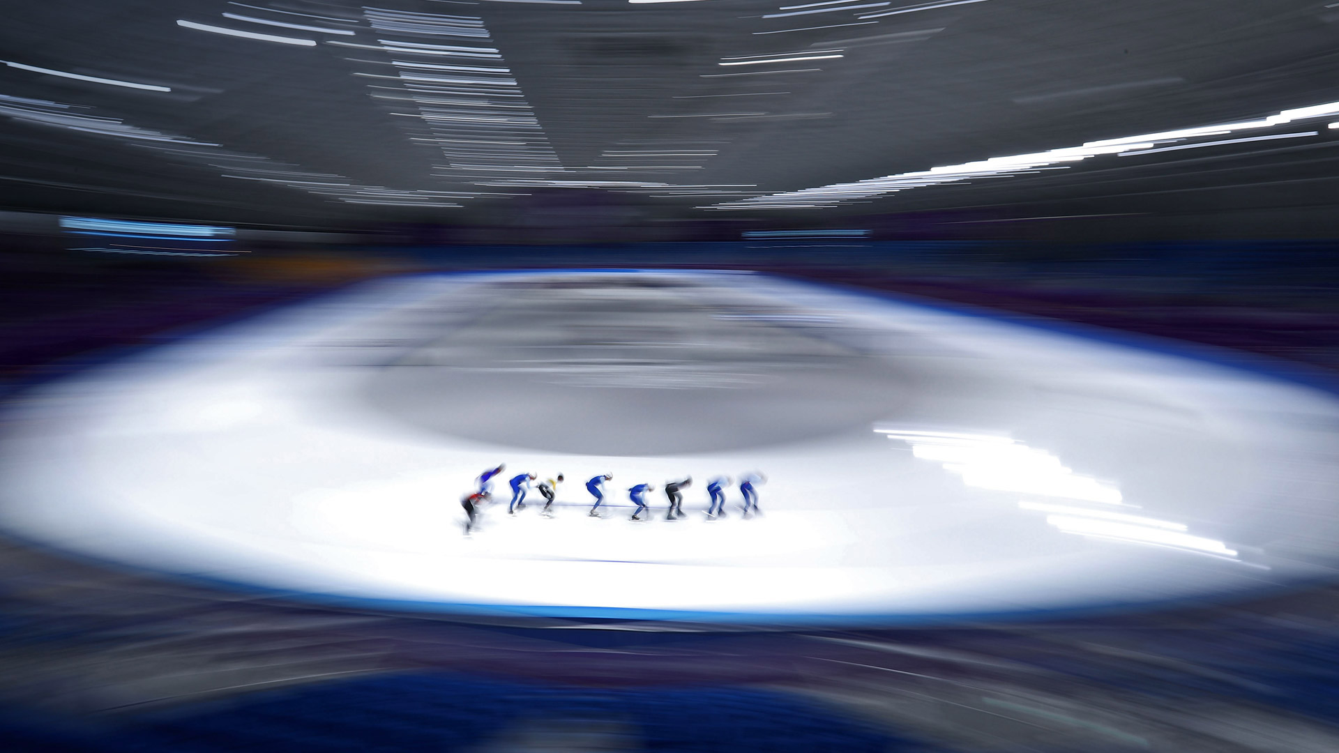Speed skaters training at the Gangneung Oval on 4 February 2018 in Pyeongchang, South Korea (© Robert Cianflone/Getty Images) Bing Everyday Wallpaper 2018-02-09, xDeKZ2 [Bing Everyday Wall Paper 2018-02-09] url = http://www.bing.com/az/hprichbg/rb/OlySpeedSkate_EN-AU8336124050_1920x1080.jpg