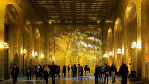 Golden Hall in Stockholm City Hall for today's Nobel Prize Award ceremonies (© Mikhail Markovskiy/Shutterstock) Bing Everyday Wallpaper 2019-12-10
/tmp/UploadBetaqfyoxE [Bing Everyday Wall Paper 2019-12-10] url = http://www.bing.com/th?id=OHR.GoldenHall_EN-AU6094797927_1920x1080.jpg

File Size (KB): 331.34 KB
Last Modified: November 26 2021 18:38:15

