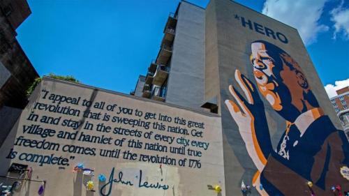 John Lewis hero mural by Sean Schwab in the Sweet Auburn district of Atlanta, Georgia (© Ilene Perlman/Alamy) Bing Everyday Wallpaper 2021-02-09
/tmp/UploadBetaLSZoCv [Bing Everyday Wall Paper 2021-02-09] url = http://www.bing.com/th?id=OHR.HeroMural_EN-US9967459324_1920x1080.jpg

File Size (KB): 315.31 KB
Last Modified: November 26 2021 18:32:33
