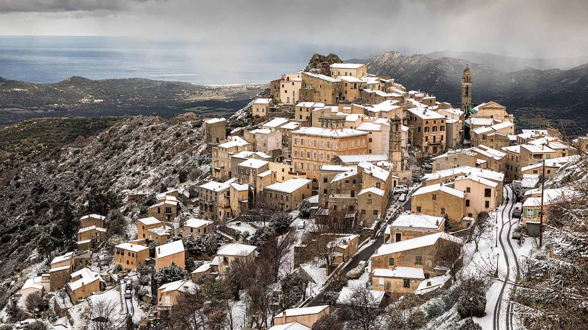 Speloncato, Corsica, France (© Jon Ingall/Alamy) Bing Everyday Wallpaper 2022-02-05, vKTS63 [Bing Everyday Wall Paper 2022-02-05] url = http://www.bing.com/th?id=OHR.SpeloncatoSnow_ROW4998498676_1920x1080.jpg