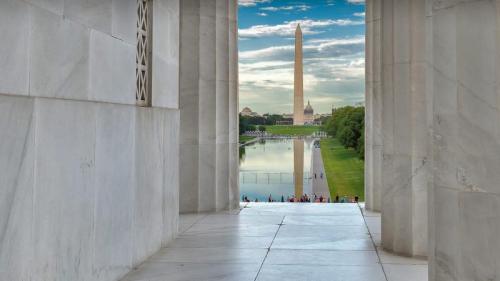 The Washington Monument seen from the Lincoln Memorial in Washington, DC (© lucky-photographer/Getty Images) Bing Everyday Wallpaper 2022-02-22
/tmp/UploadBetagsyBZ7 [Bing Everyday Wall Paper 2022-02-22] url = http://www.bing.com/th?id=OHR.PrezMonument_EN-US6640683728_1920x1080.jpg

File Size (KB): 334.71 KB
Last Modified: February 22 2022 00:00:07
