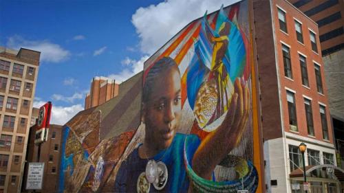 'Legacy' mural painted by Josh Sarantitis and Eric Okdeh within the Mural Arts Program in Philadelphia, Pennsylvania (© Vespasian/Alamy) Bing Everyday Wallpaper 2022-02-26
/tmp/UploadBetazzXgMu [Bing Everyday Wall Paper 2022-02-26] url = http://www.bing.com/th?id=OHR.LegacyMural_EN-US8368318184_1920x1080.jpg

File Size (KB): 336.31 KB
Last Modified: February 26 2022 00:00:08
