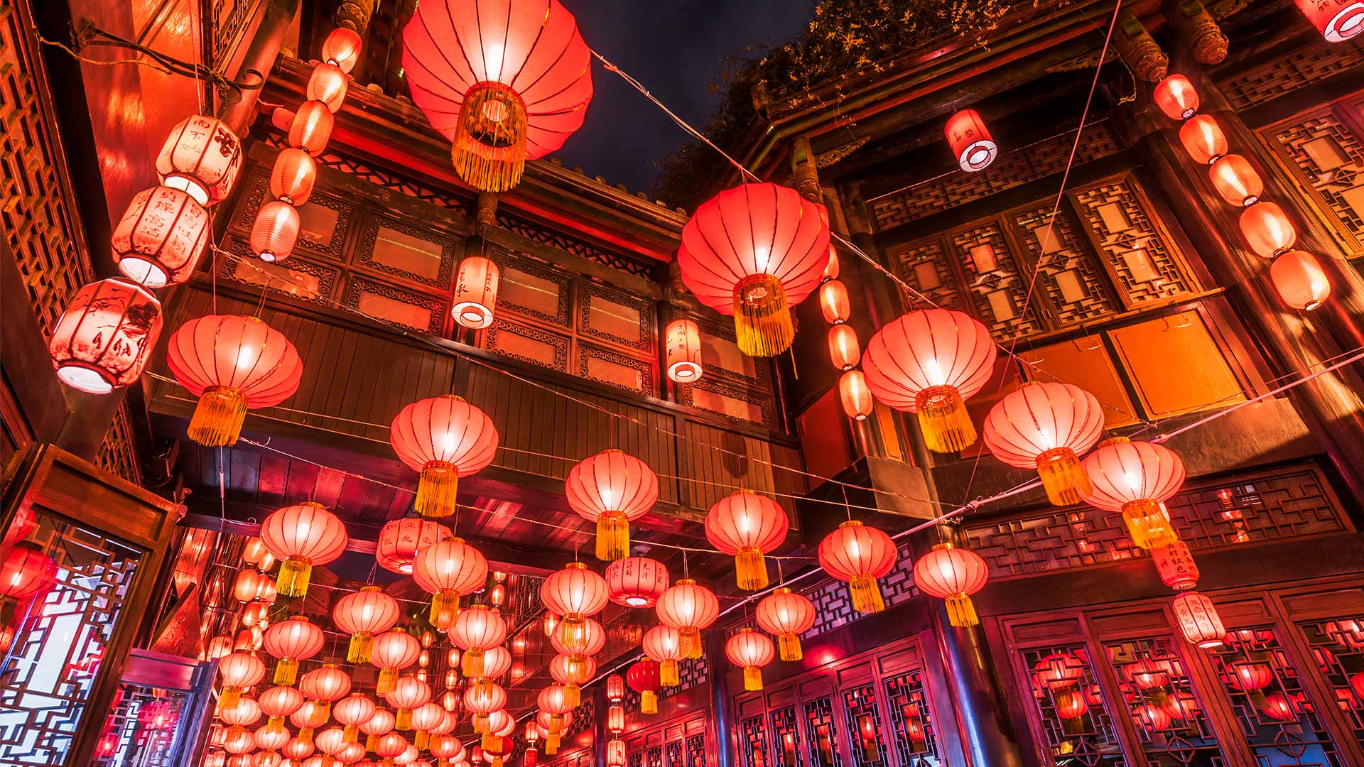 锦里街上悬挂的红色中国灯笼，成都，中国四川省 (© Philippe LEJEANVRE/Getty images) Bing Everyday Wallpaper 2024-02-24, ZUjocN [Bing Everyday Wall Paper 2024-02-24] url = http://www.bing.com/th?id=OHR.LaternFestival2024_ZH-CN8050981828_1920x1080.jpg