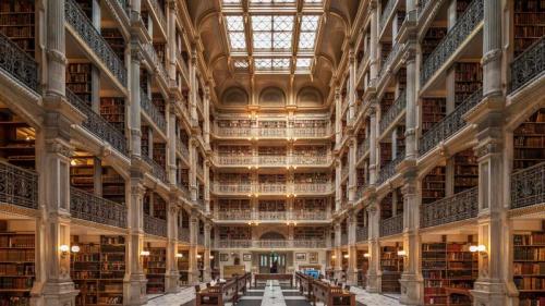 George Peabody Library, Baltimore, Maryland, USA (© Wim Wiskerke/Alamy) Bing Everyday Wallpaper 2025-04-06
/tmp/UploadBetasxPnHU [Bing Everyday Wall Paper 2025-04-06] url = http://www.bing.com/th?id=OHR.PeabodyBaltimore_DE-DE8297645557_1920x1080.jpg

File Size (KB): 326.74 KB
Last Modified: April 06 2025 00:00:04
