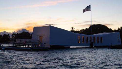 USS Arizona Memorial, Pearl Harbor, Honolulu, Hawaii (© Jessica O. Blackwell/APFootage/Alamy) Bing Everyday Wallpaper 2025-12-08
/tmp/UploadBetaEFEBeT [Bing Everyday Wall Paper 2025-12-08] url = http://www.bing.com/th?id=OHR.PearlHarborDay_EN-US5774515492_1920x1080.jpg

File Size (KB): 322.47 KB
Last Modified: December 08 2025 00:00:02
