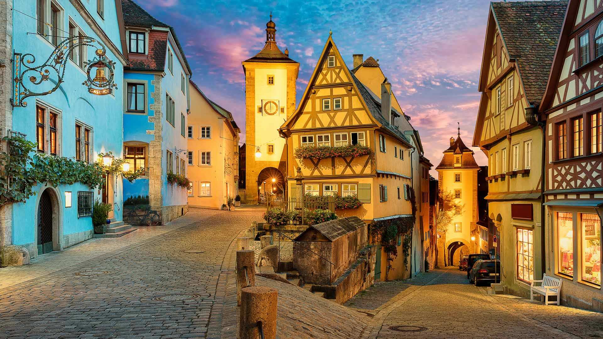 Plönlein mit Siebersturm und Kobolzeller Tor, Rothenburg ob der Tauber, Bayern (© Harald Nachtmann/Getty Images) Bing Everyday Wallpaper 2026-06-06, TKp2K1 [Bing Everyday Wall Paper 2026-06-06] url = http://www.bing.com/th?id=OHR.RothenburgPloenlein_DE-DE1102047823_1920x1080.jpg